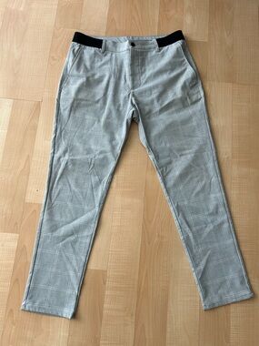 Zara Plaid Chinos Pants